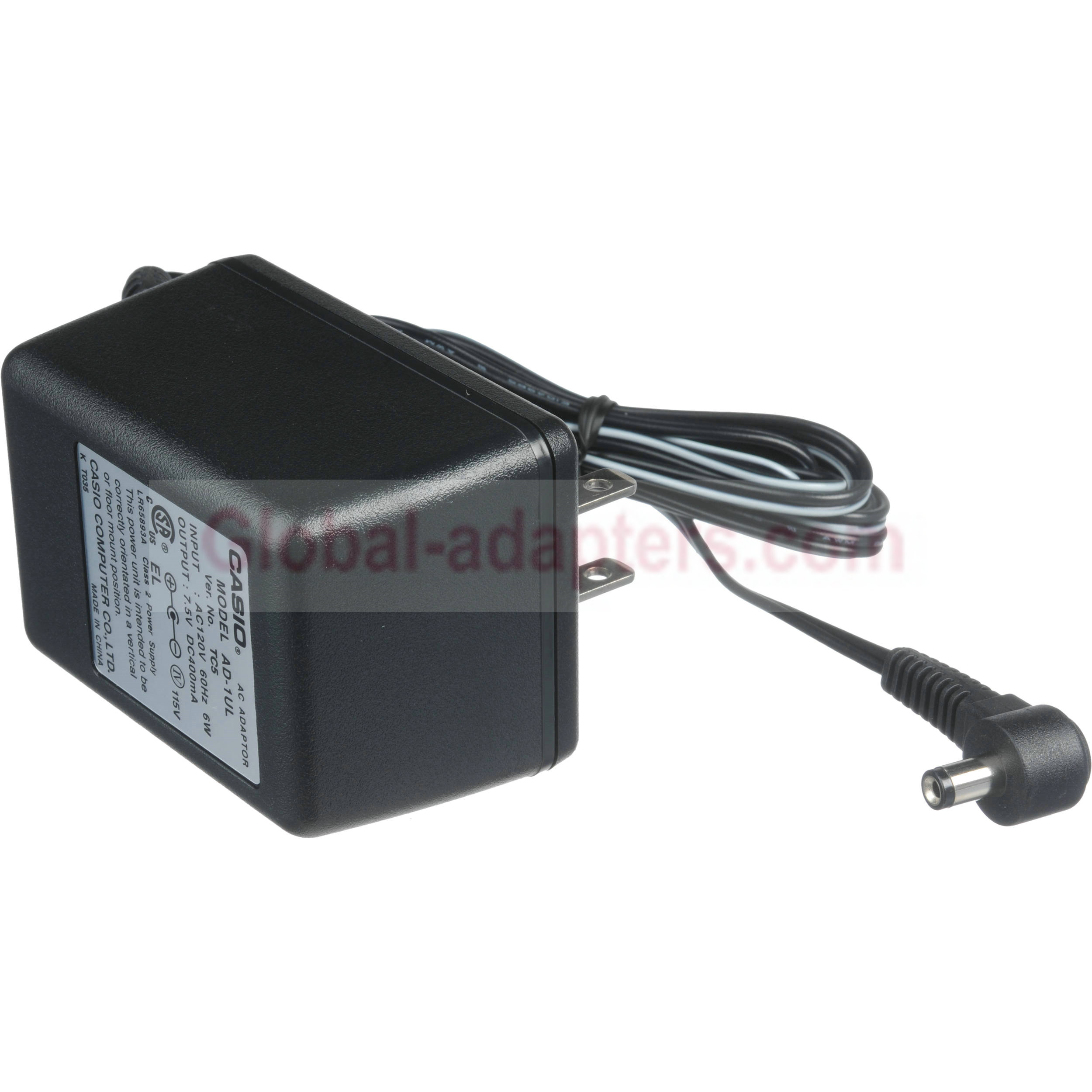 New 7.5V CASIO AD-1A 240V 2.1mm POWER SUPPLY AC ADAPTER